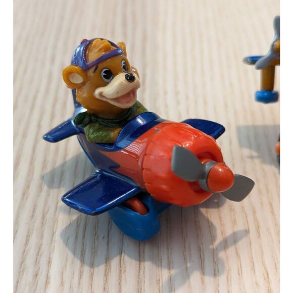 Vtg 1989 McDonalds Tale Spin Die Cast Happy Meal Toys Complete Set +3 Tail Spin - Picture 3 of 11